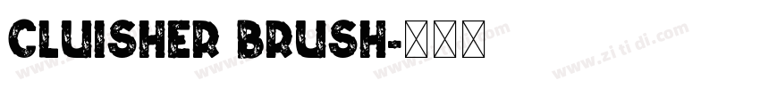 CLUISHER BRUSH字体转换